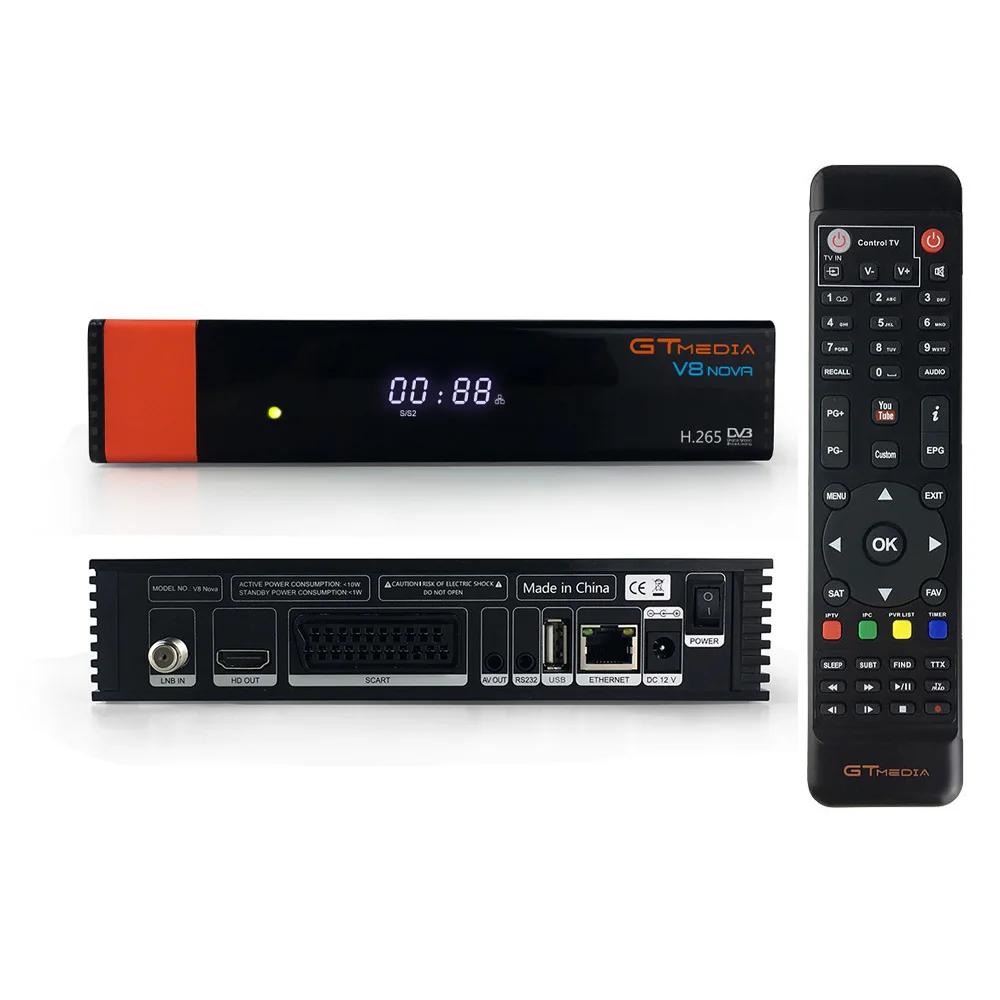 GTmedia v8 nova Спутниковый ресивер DVB-S2 GTmedia V9 супер встроенный WiFi HD 1080P спутниковый рецептор же GTmedia V8nova Европа Испания - Цвет: GTmedia v8 nova