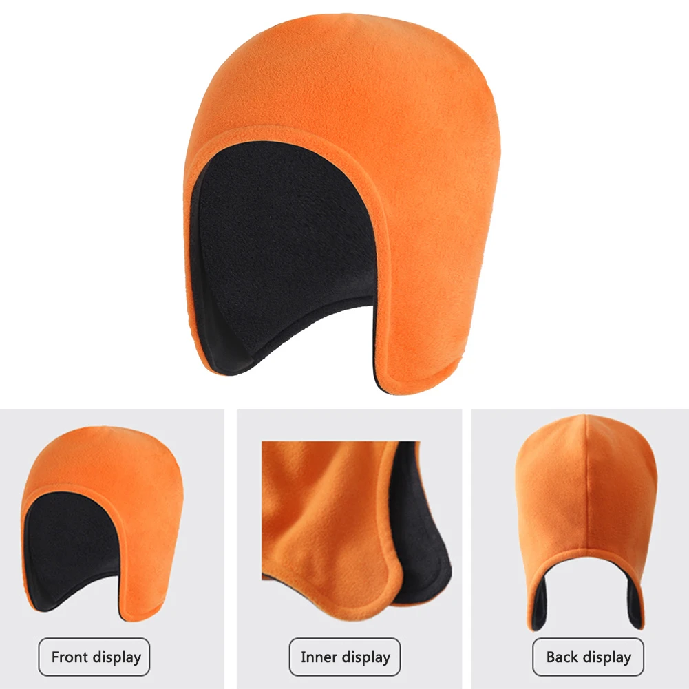 

A Winter Cycling Cap Windproof Thermal Ear Protection Cap Helmet Liner Running Skiing Motocycle Cycling Men MTB Bike Hat