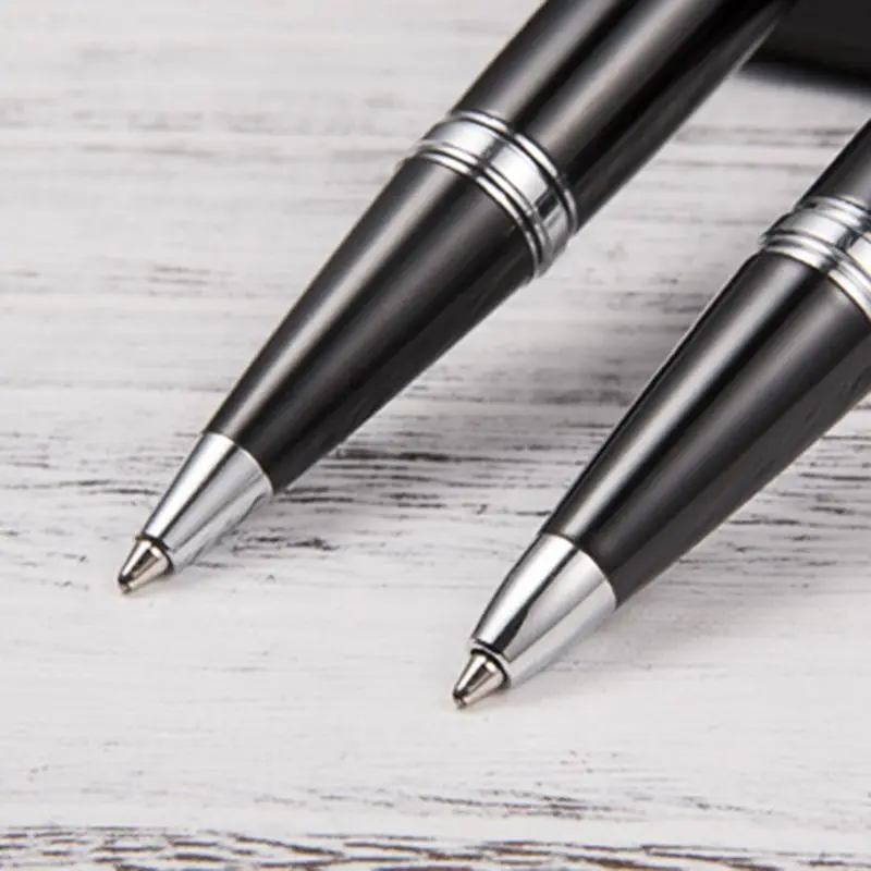

Luxury Metal Mini Ballpoint Pen Signature Business Office Supplies Student Stationery Writing Gift M5TE