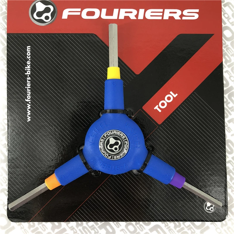 Шестигранный ключ для велосипеда FOURIERS шестигранный 65 мм 80 велосипедов 3 типа Y