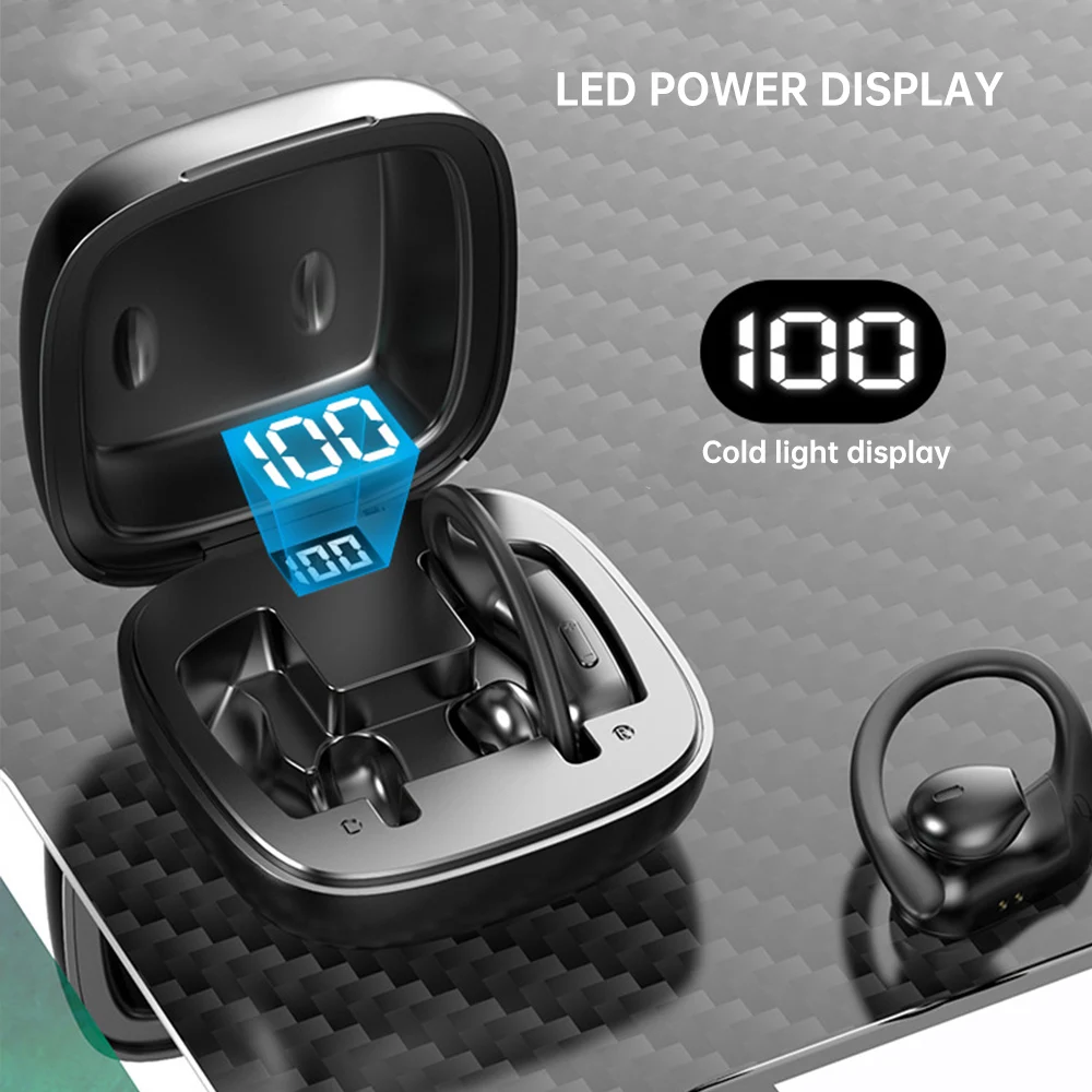 Arikasen B10 Bluetooth наушники Led Дисплей Беспроводной TWS стерео Водонепроницаемый Шум