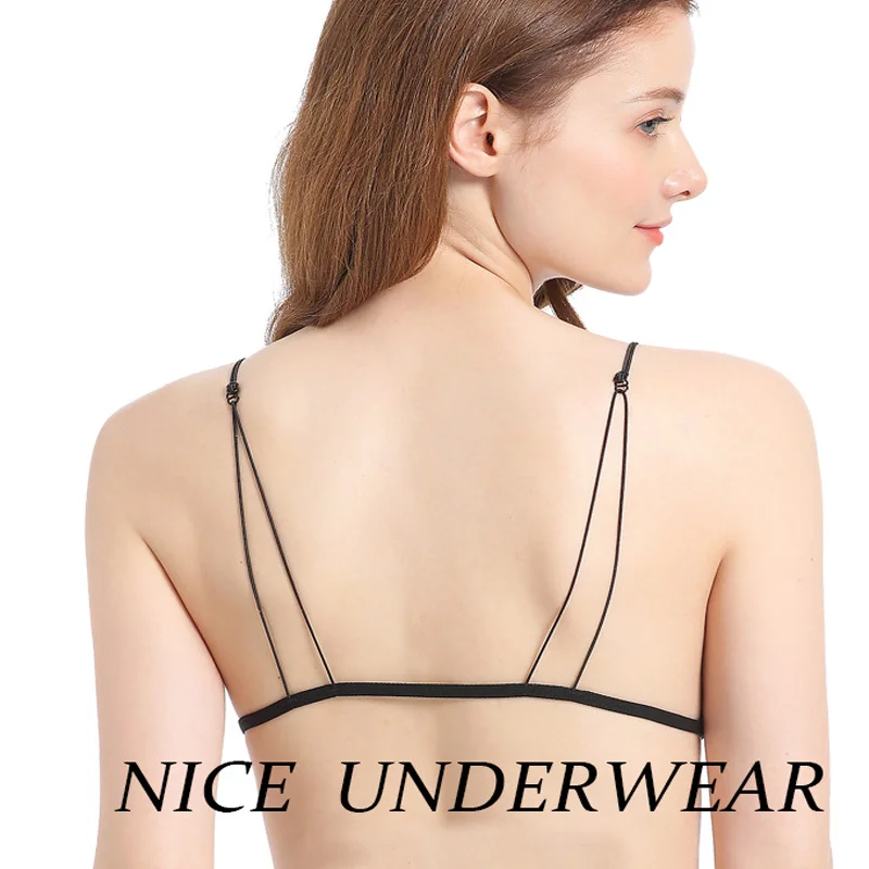 2019 летний сексуальный бюстгальтер для девушек без косточек модный треугольный