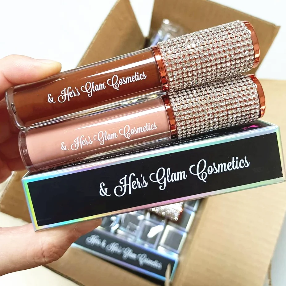 

Блеск для губ на заказ, тюбики для веганцев, увлажняющий подтягивающий блеск для губ, оптовая продажа, частная торговая марка, увлажняющая жидкая помада с логотипом