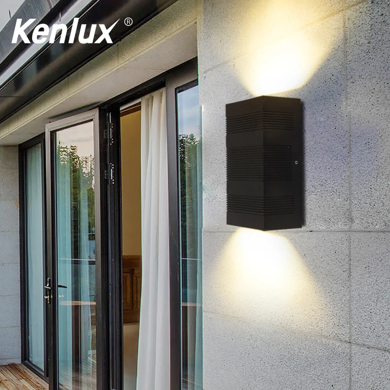 Светодиодный настенный светильник наружный водонепроницаемый IP65 COB