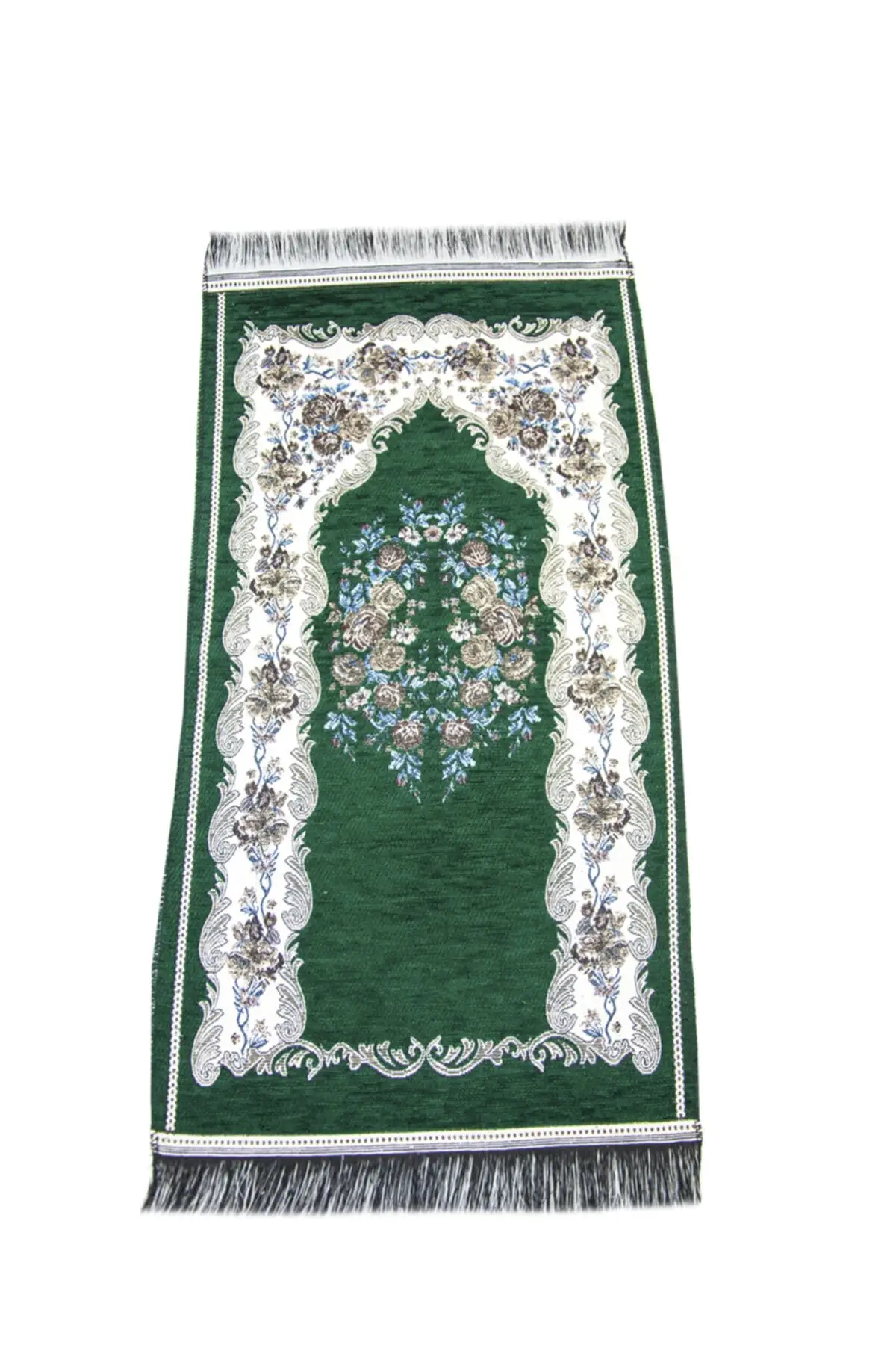 

Muslim Prayer Rug Small Islamic Carpet Mat For Muslim Elegant Prayer tapis de priere Braided Mats Pattern Eid Rugs Tassel Decor