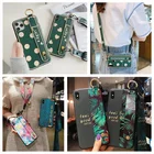 Чехол с ремешком на шею для Samsung galaxy A30S A50S A20 A30 A50 A70 A10 A40 A60 A81 A91 A7 2018 A750, чехол с ремешком на запястье