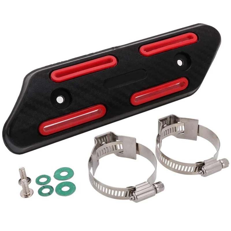 Motorcycle Exhaust Heat Shield Protector Cover Guard for KTM EXC SXF Honda CRF CB Yamaha YZF WR Kawasaki KXF KX Suzuki RM |