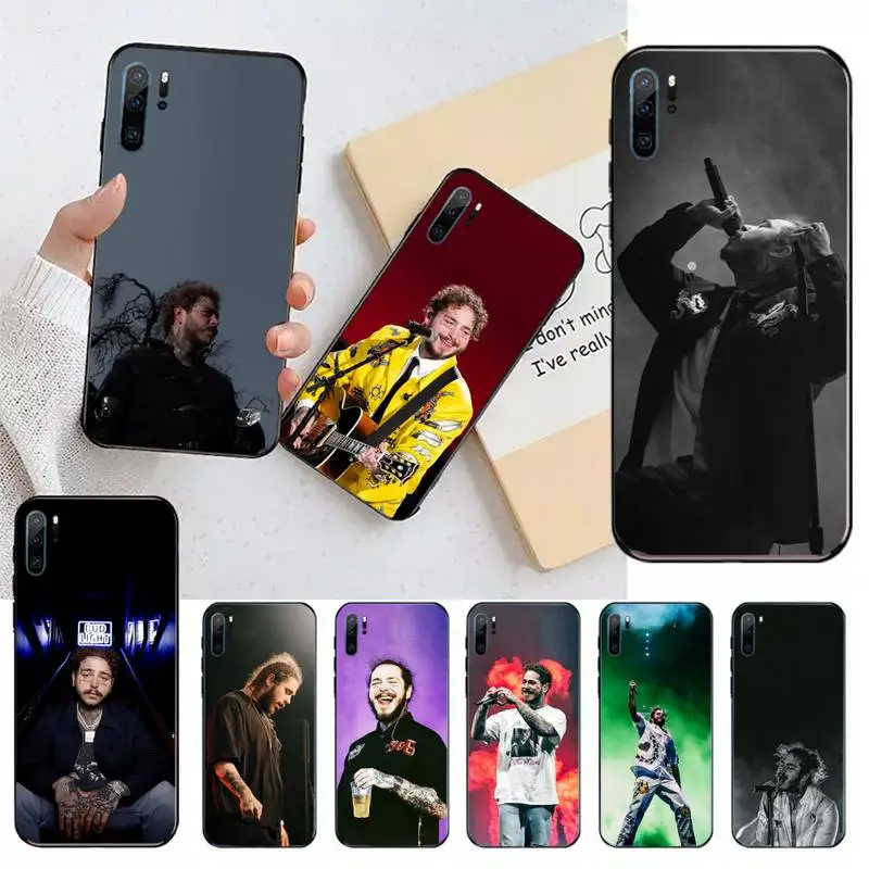 

post malone American singer Phone Case For Huawei honor Mate 10 20 30 40 i 9 8 pro x Lite P smart 2019 nova 5t