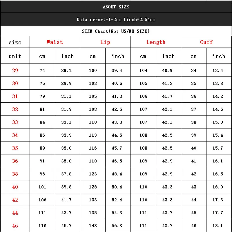 

2020 Men's Brand Jeans High Quality Blue Mens Retro Baggy Jeans Hip Hop Loose Skateboard Denim Pants Brand Clothes Size 29-42