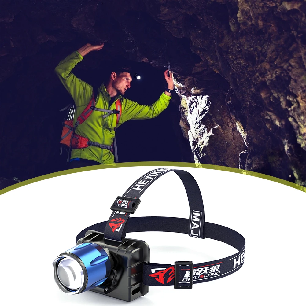 

LED Work Headlight Portable Headlight USB Rechargeable Outdoor Cycling Climbing Hiking Fishing Emergency Tool