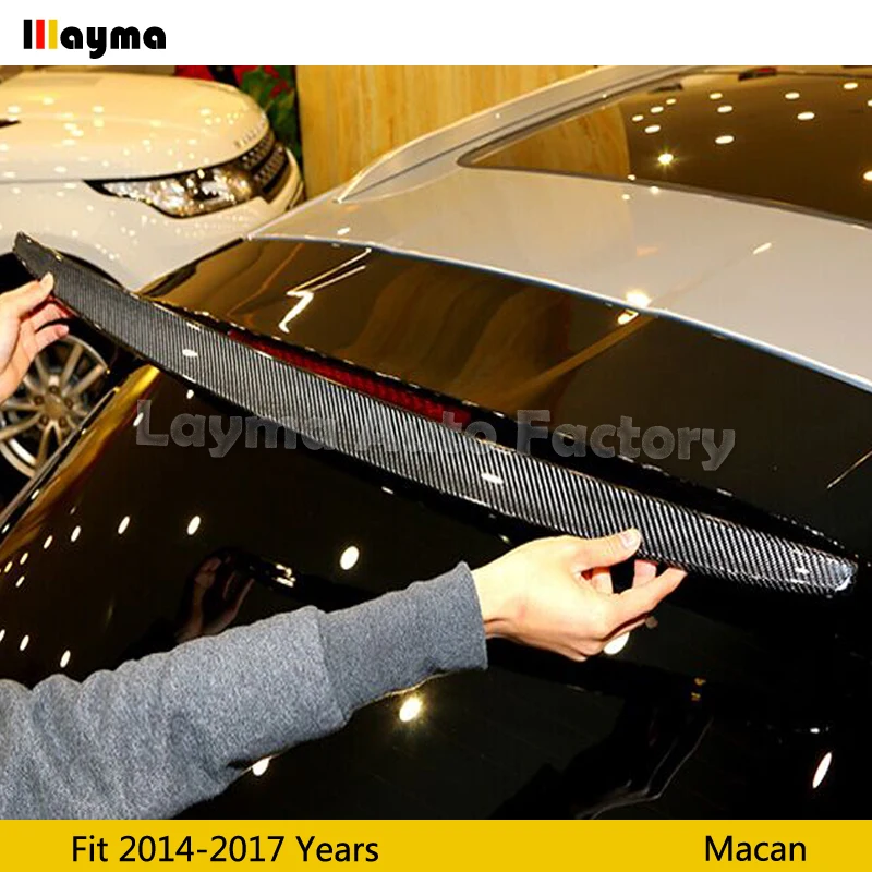 Крыша из углеродного волокна крыло спойлер для порш Макан турбо GTS 2 0 t 3 6 2014 2015 2016