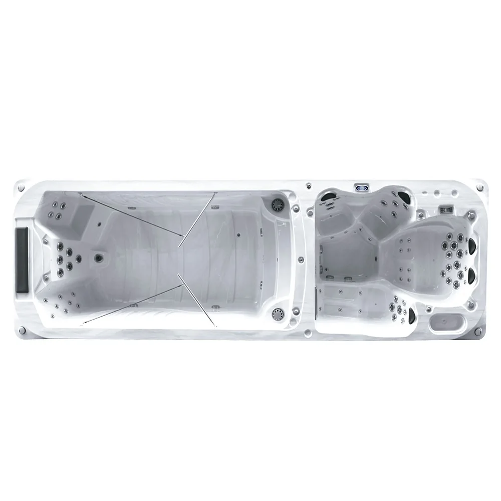 6 8 метров вилла плавание спа с горячей ванной подогревом и озоном|Джакузи| |