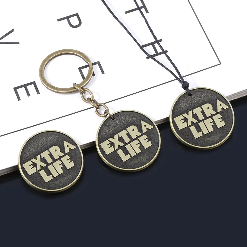 Брелок для ключей MIDY с мотивом фильма один монет металлический косплея реквизит