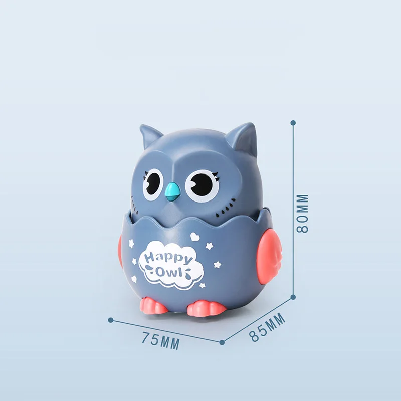 

2021 new push-pull owl toy inertial pull back scooter pull back sliding children's toy birthday gift