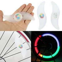 bicycle led bike wheel light bicycle safety warning ligh led flash spoke light lamp outdoor cycling lights