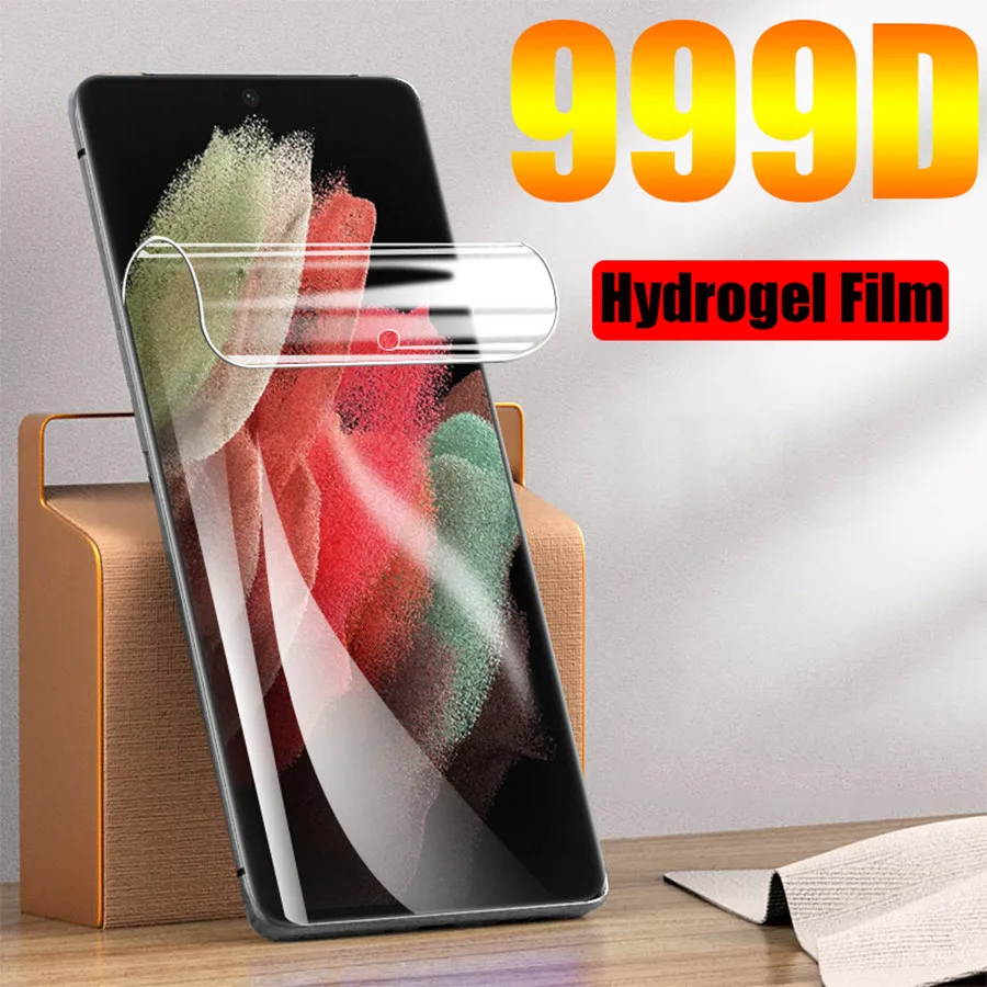 Гидрогелевая пленка для Samsung Galaxy Note 20 Ultra S21 + 10 S20 Plus A51 A72 A52|Защитные стёкла и плёнки