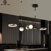 creative modern led pendant light hanging lamp ceiling pendant lamp for dining room kitchen living room home lighting fixtures
