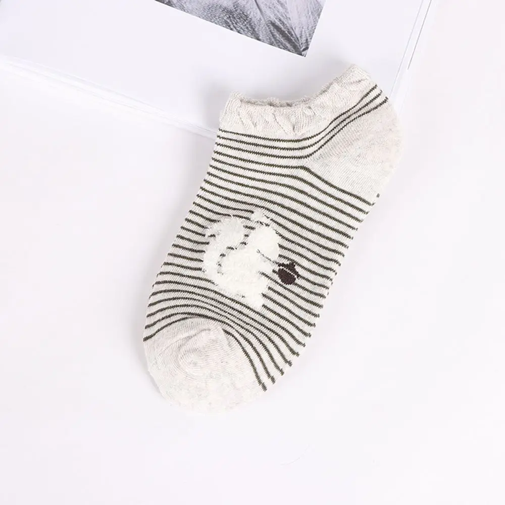 Мультфильм забавные Женские носочки 100% хлопковые милые носки с надписью Happy Camper в