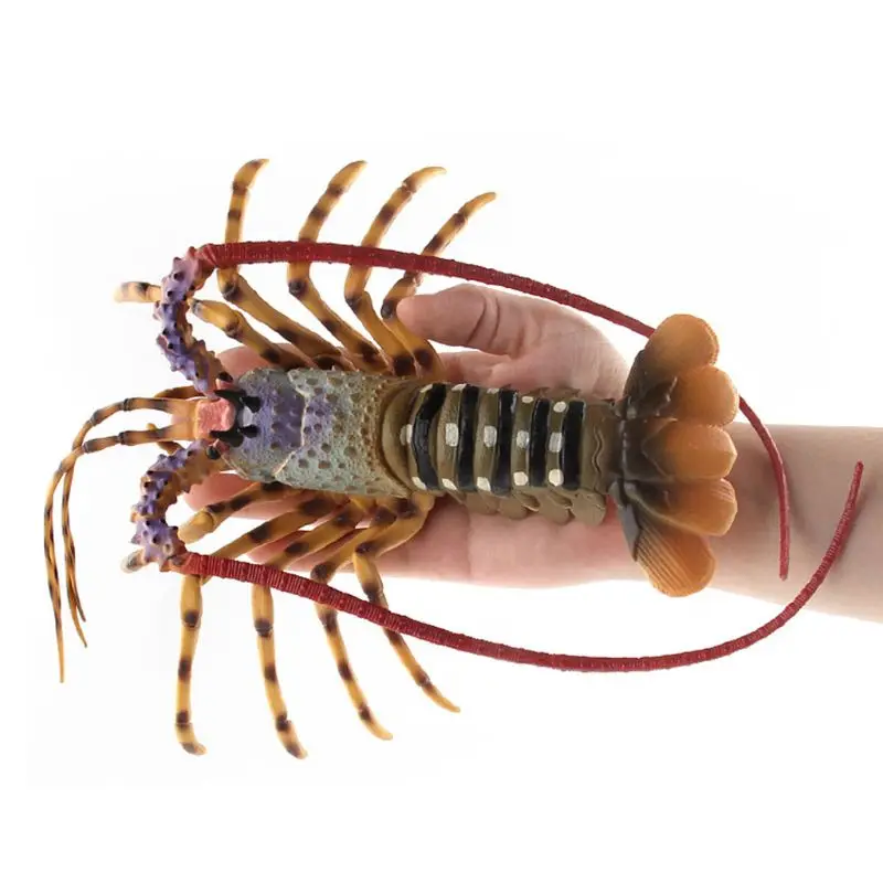 

Large Size Simulation Lobster Model Toy Wild Life Animals Figures Children Toy U50F