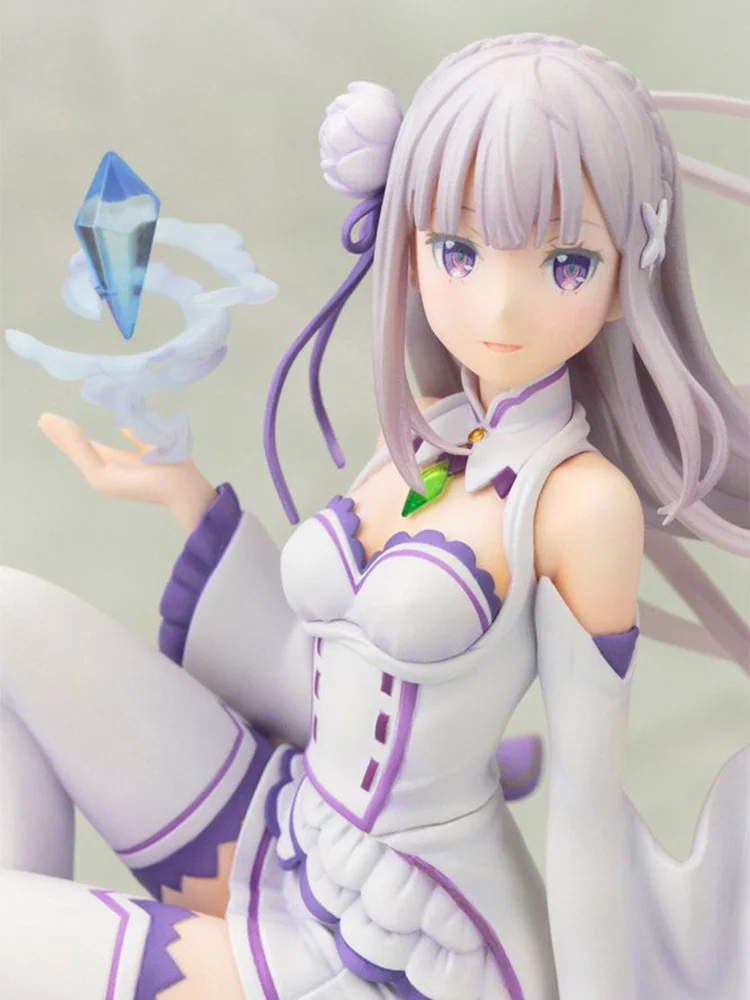 Re: жизнь в другой мир от нуля Emilia игрушечных пластиковых экшн фигурок из фигура