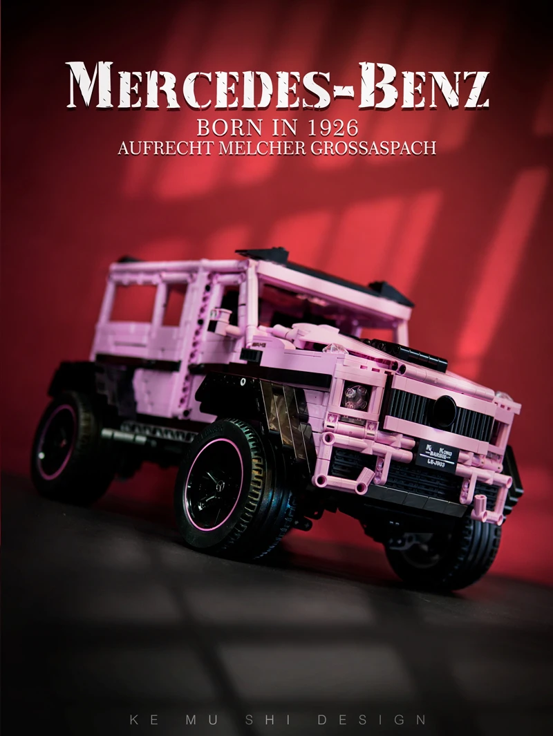 G63 6x6 LAND CRUISER Off модель дорожного транспортного средства Sets MOC Technic SUV Car
