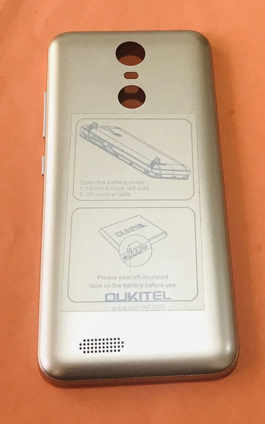 

Used Original Protective Battery Case Cover for Oukitel C8 4G MTK6737 Quad Core Free Shipping