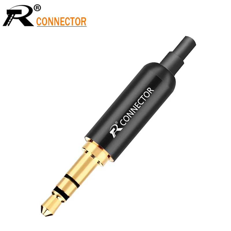 10 шт. алюминиевые штекеры для наушников 3 5 мм|connectors gold|connector 3connector 3.5mm |