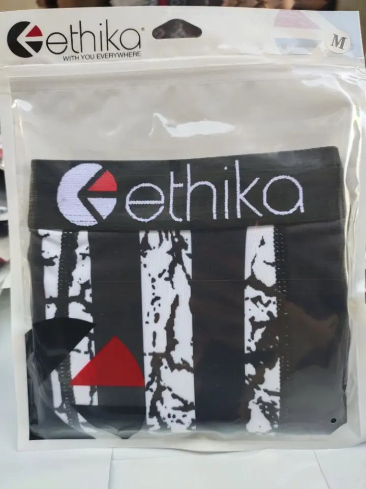 

Ethika 2020 Hot Man Boxers Home Casual Fashion Silk Underwear Men Comfortable Underpants Soft Breathable Male Pants