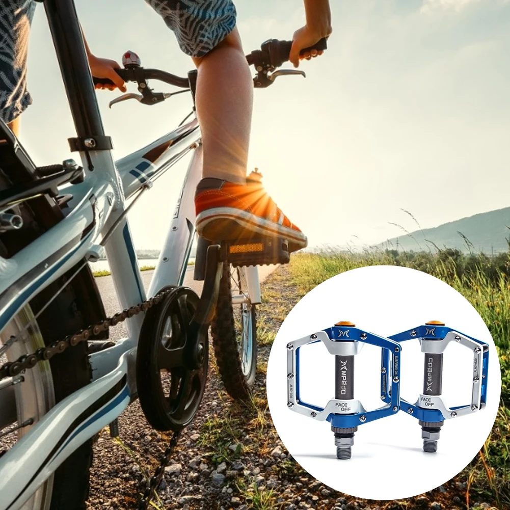 

Bike Pedals 2 Bearing Non-Slip Lightweight Bicycle Platform Pedals for Road Mountain BMX педали для велосипеда pedales mtb