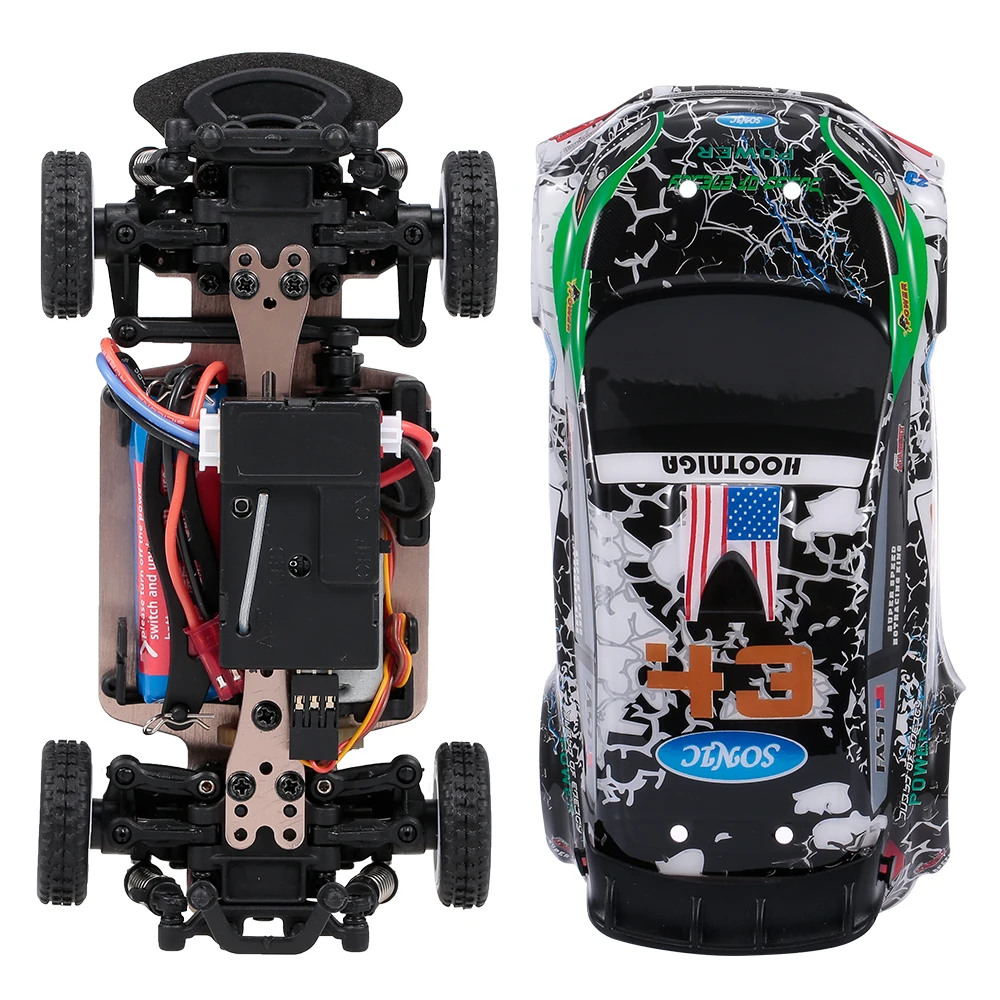 WLtoys K989 1/28 RC Drift Car 2 4G 4WD 30 км/ч Рабочая минут высокоскоростная радиоуправляемая