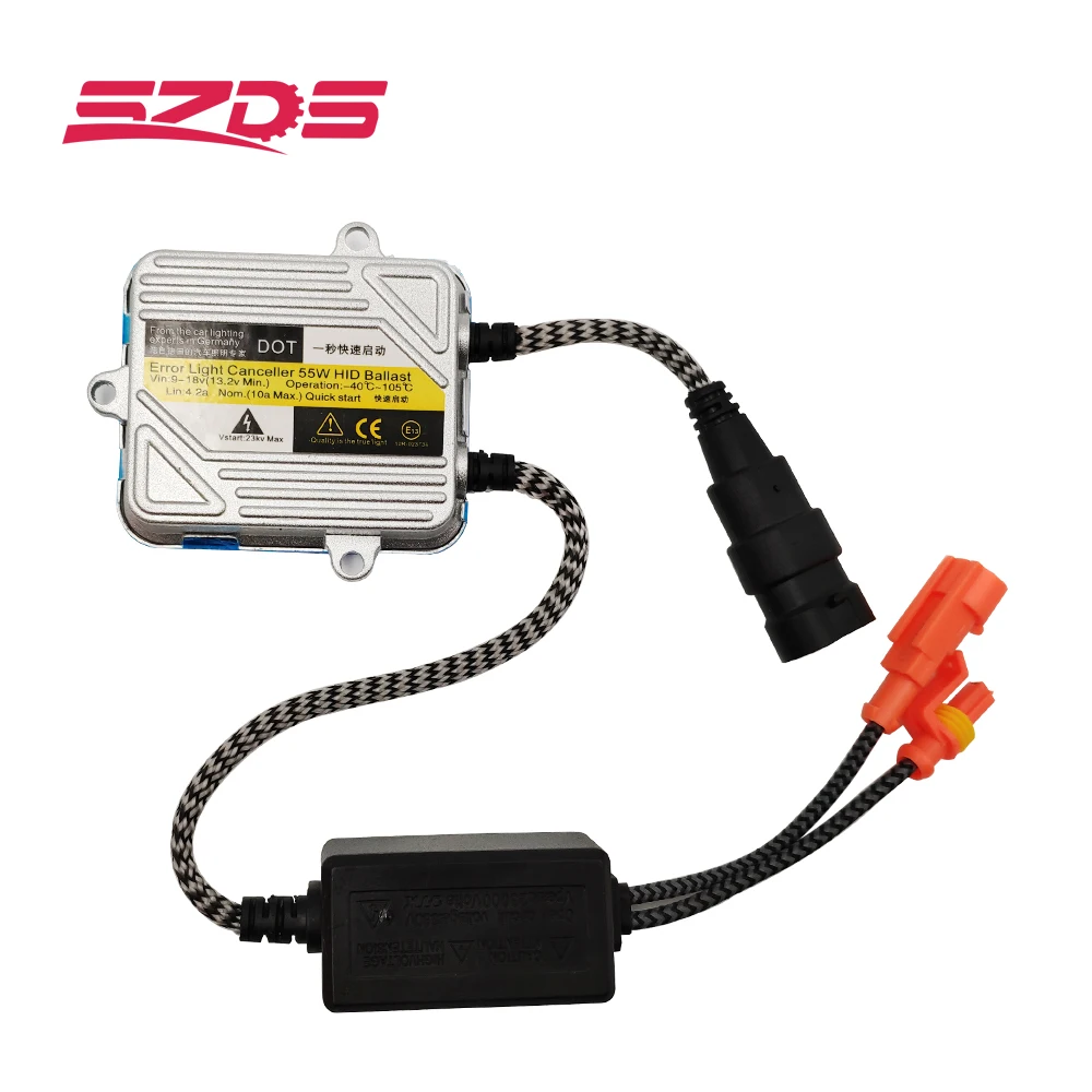 1 шт. Hid ксеноновый балласт 55W 12V блок электронный балласт зажигания 55 Вт Цифровой Тонкий ксеноновый балласт для ксеноновый комплект Hid H7 H4 H1 H3 H11