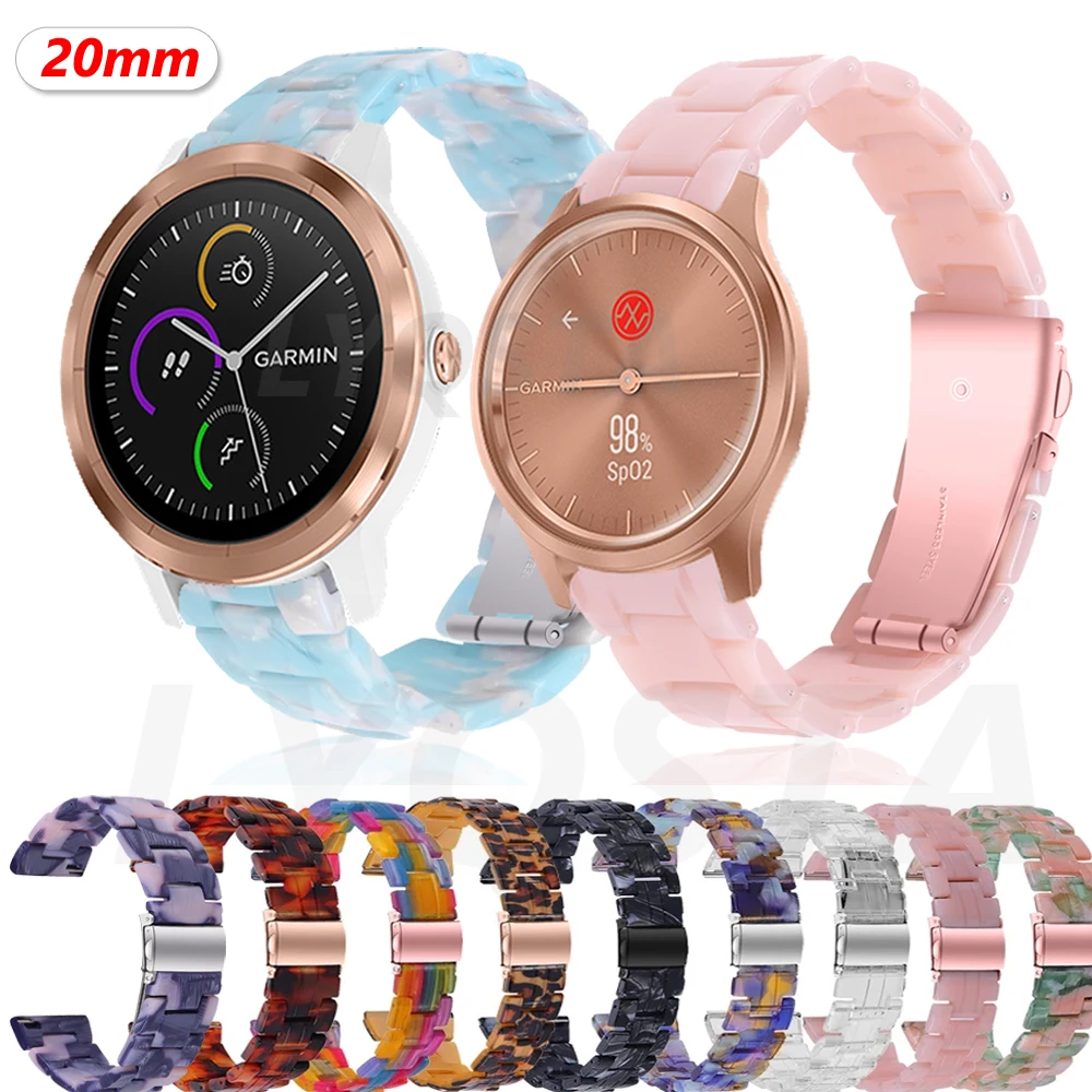 

Сменный ремешок 20 мм для Garmin Vivoactive 3/Vivomove HR/CAME, резиновый ремешок для часов, ремешок для Samsung Gear S2, классический браслет