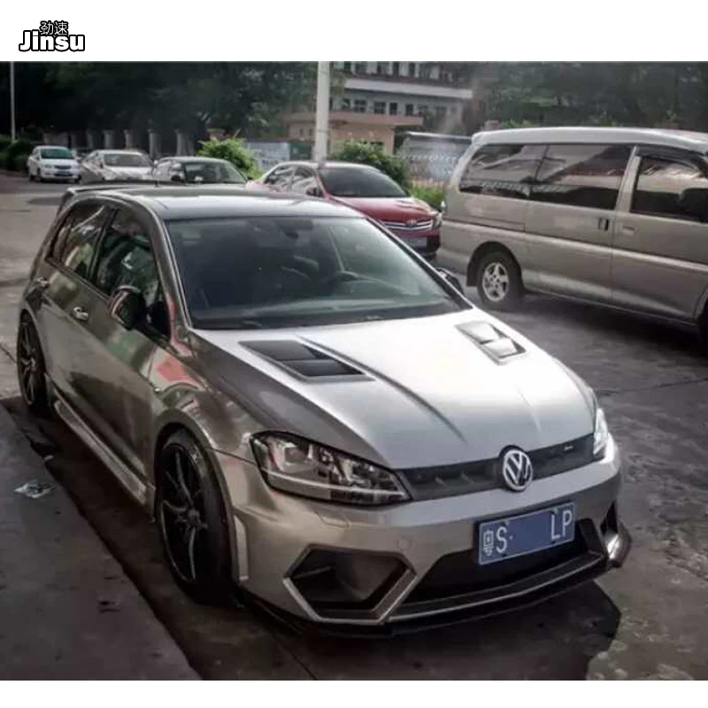 Aspec Стильная передняя решетка воздухозаборника из стекловолокна для VW Golf 7 R line GTI