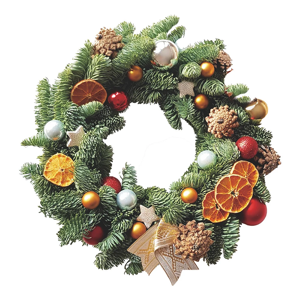 

1pcs Christmas Stickers On The Window Scrapbooking Santa Claus Wreath Pattern Stickers For Windows Door PVC Christmas Decoration