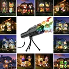 Рождество, Хэллоуин, день рождения, узор, проекционный светильник светодиодный, флэш-светильник, сценический, вечерние, Декор, лампа, фестивали, вечерние, праздничный светильник s