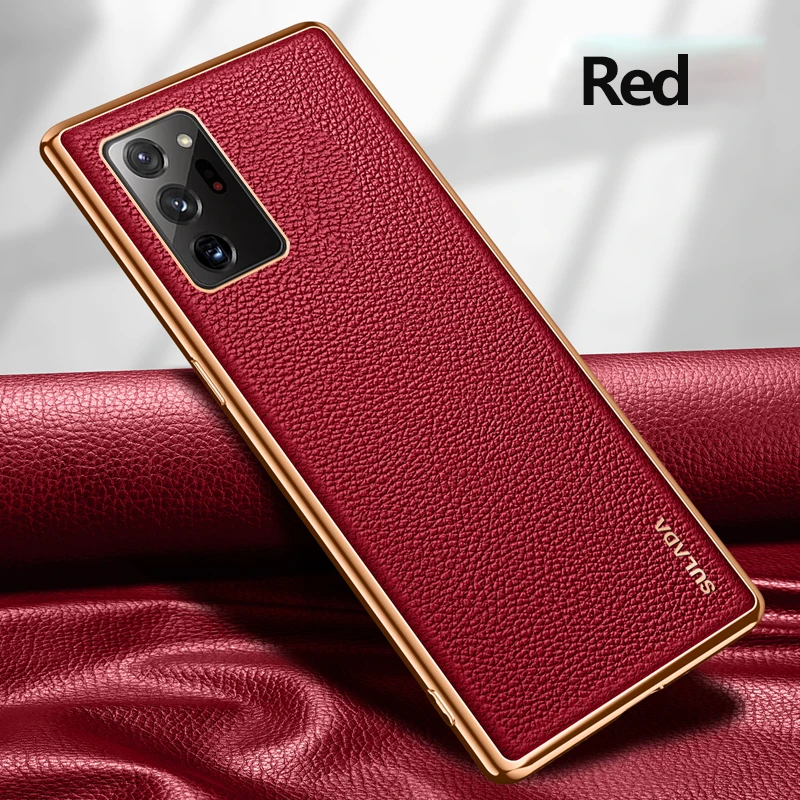 

High Quality Business Protective Phone Case For Samsung Galaxy Note 20 Ultra S21 S21 Plus S21 Ultra Luxury Leather Back Covers