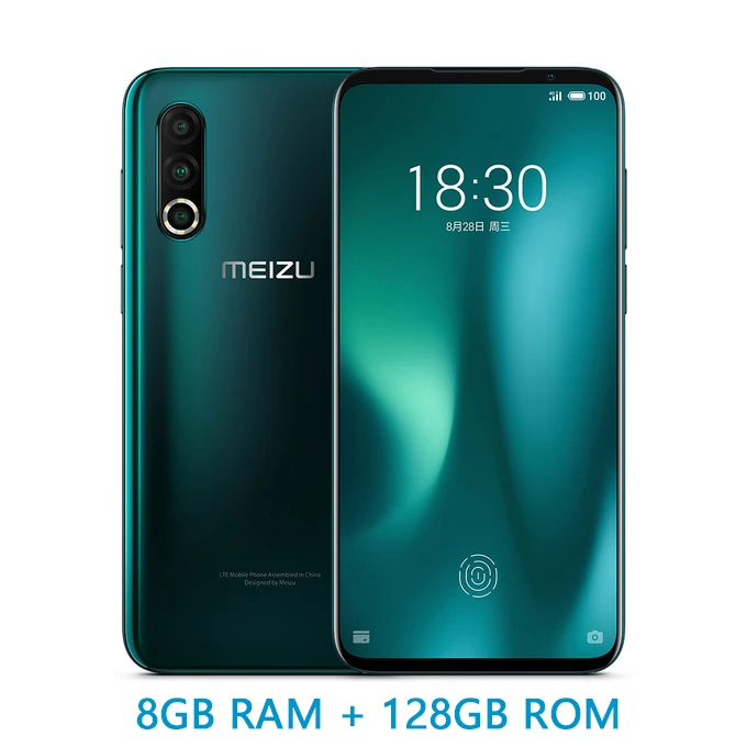 8G 128G Green Meizu 16S Pro VOLTE 4G LTE 128G Snapdragon 855 Plus Восьмиядерный задний 48MP 6," FHD+ NFC сотовый телефон - Цвет: 8G 128G Green