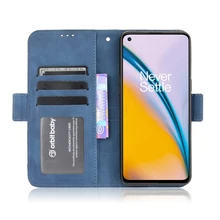 2021 For OnePlus Nord 2 5G Wallet Case Magnetic Book Flip Cover For OnePlus Nord2 Card Photo Holder Luxury Leather Phone Fundas