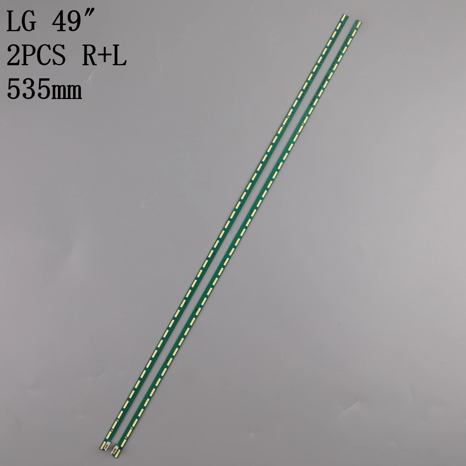 

LED Backlight strip 46leds For LG 49inch FHD L+R Type REV 0.3 MAK63267301 49LF5400-UE 49LF5410 G1GAN01-0791A G1GAN01-0792A