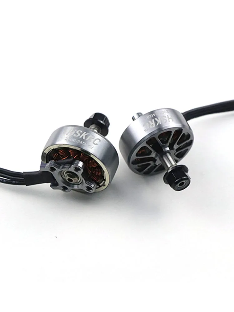 

4 шт. HSKRC 2306 2450KV 2-5S бесщеточный двигатель для радиоуправляемых FPV гоночных беспилотных летательных аппаратов, запасные части для самостоятельной сборки