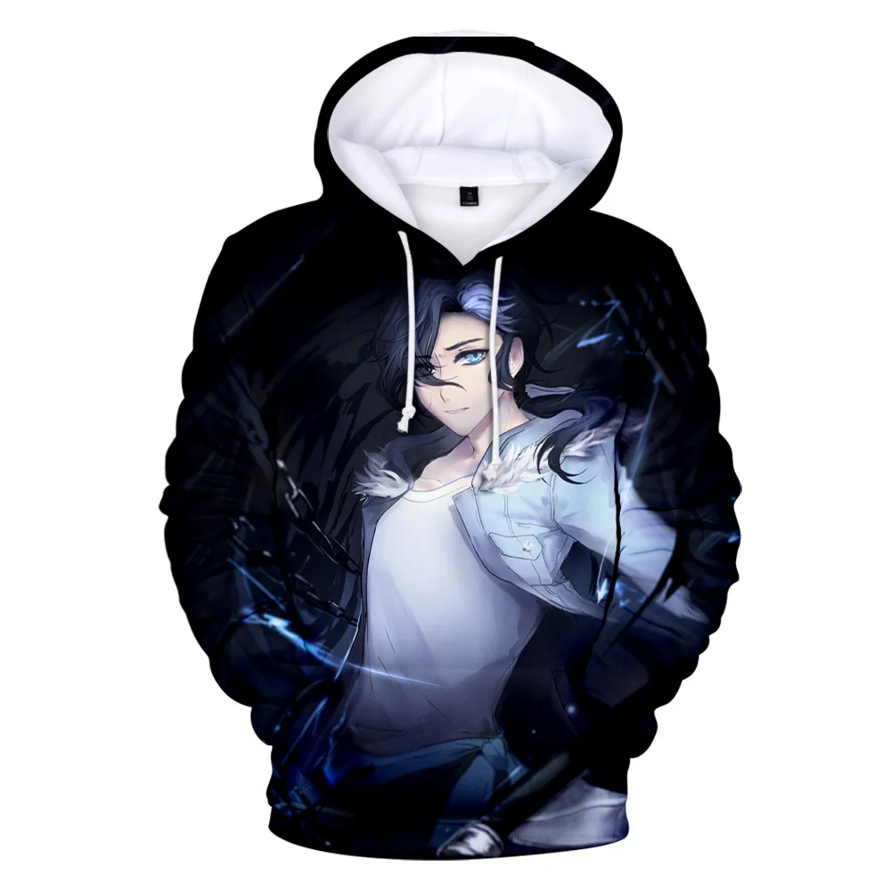

Толстовки аниме Sirius The Jaeger, мужские и женские свитшоты, повседневная осенне-зимняя уличная одежда большого размера с капюшоном для мальчико...