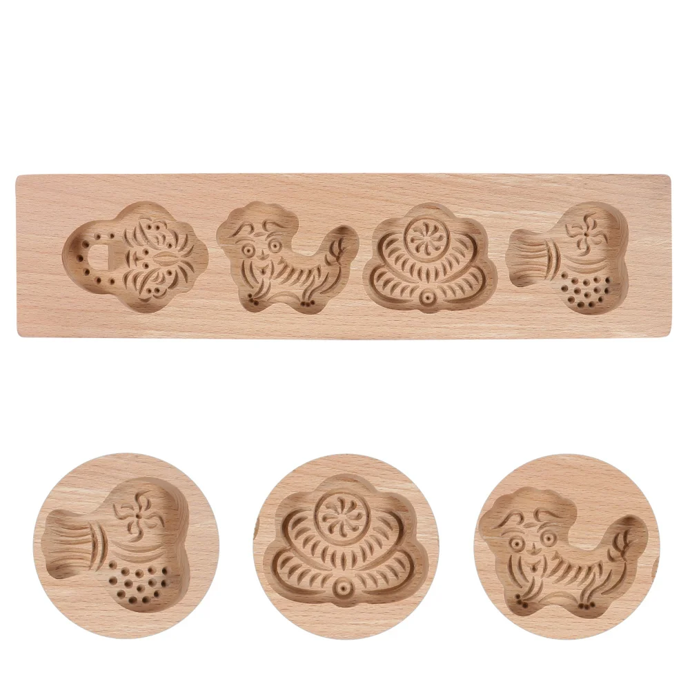 1 шт. деревянная форма для выпечки Луна |