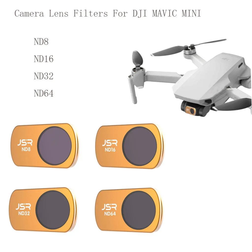 1 шт. нейтральные фильтры для объектива камеры ND8/ND16/ND32/ND64 DJI Mavic Mini Drone|Кабели