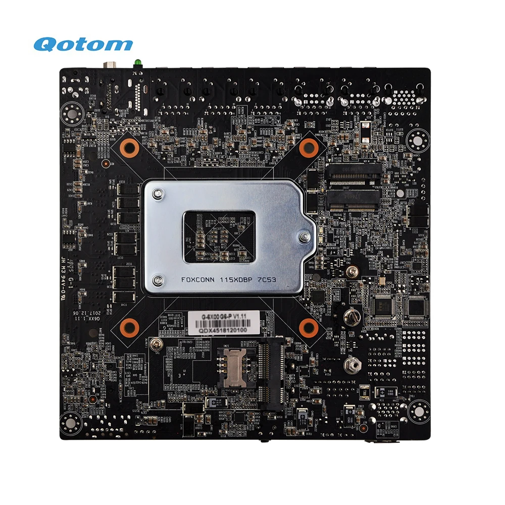 Qotom DIY мощный брандмауэр роутер Q600G6 системная поддержка 6 го 7 поколения процессор