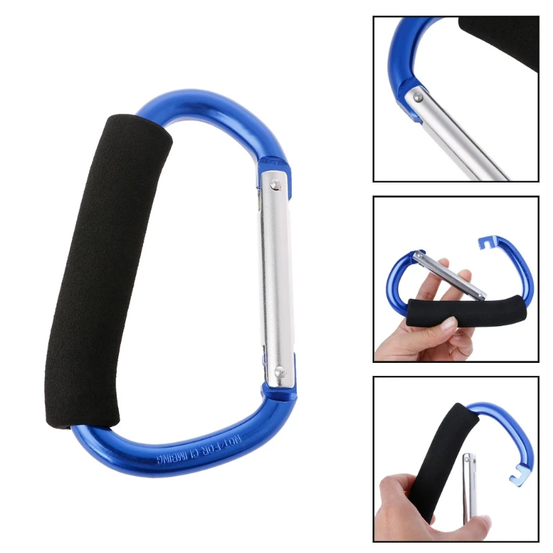

Climbing Hook Baby Stroller Handle Shopping Bag Clip Carrier Pushchair Hanger