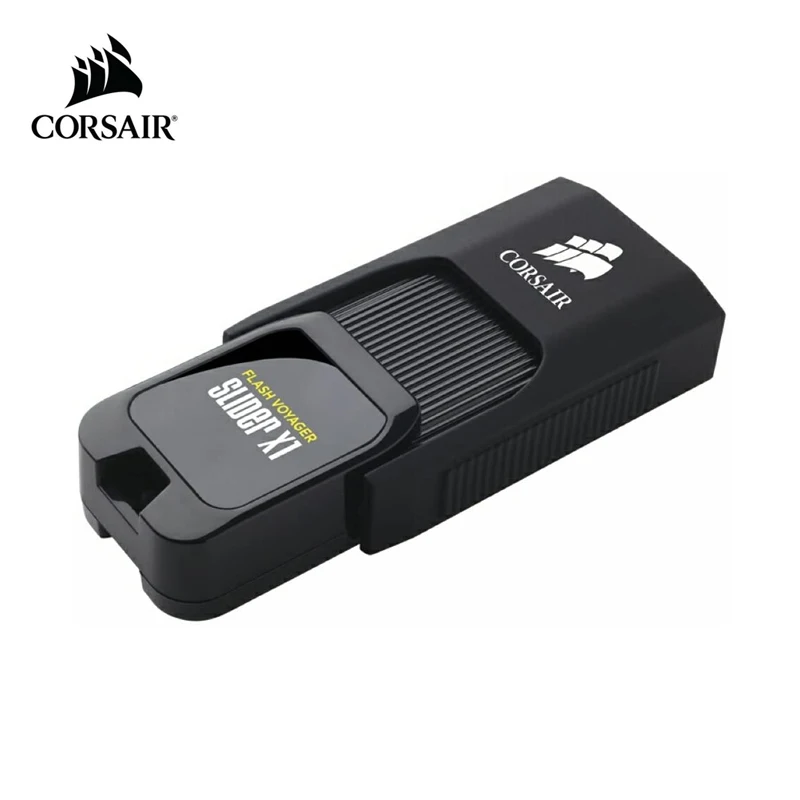 

Corsair CMFSL3X1 Flash Voyager Slider X1 32 Гб 64 Гб 128 ГБ 256 ГБ флеш-накопитель USB 3,0