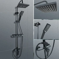 wall mounted black bathroom shower faucet set with hand sprayer bathtub faucet hot and cold waer mixer tap %d1%81%d0%bc%d0%b5%d1%81%d0%b8%d1%82%d0%b5%d0%bb%d1%8c %d0%b4%d0%bb%d1%8f %d0%b2%d0%b0%d0%bd%d0%bd%d0%be%d0%b9