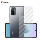 Мягкая задняя крышка Защитная пленка для экрана для Xiaomi Redmi Mi 11S 11T 11 9T 10T 9 8 Note 10S 10 8T 9S Max Pro из углеродного волокна