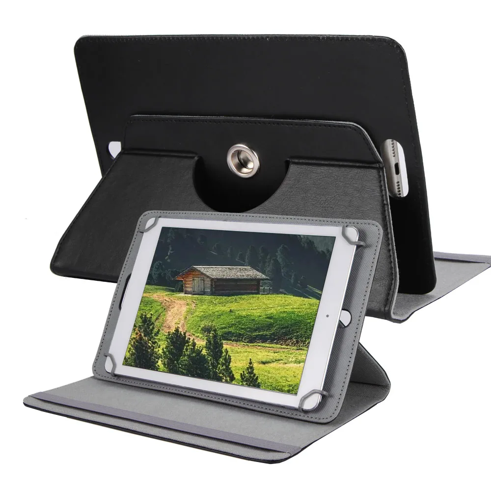 

360 градусов вращающийся чехол с флипом, кожзам, чехол 8 дюймов искусственная кожа Портативный планшетный чехол планшет четырехугольный крюк...