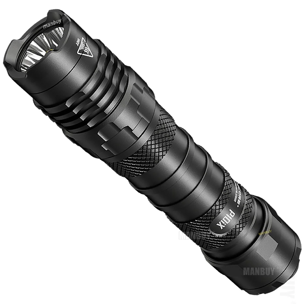 Перезаряжаемый фонарик Nitecore P10iX + тактическое кольцо NTR10 Pro дистанционный
